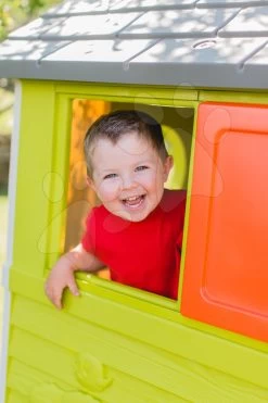 Set Häuschen Auf Säulen Pilings House Smoby Mit 1,5 M Rutsche Und Küche Barbecue Grill Mit Zubehör Ab 24 Monaten -Spielzeug Theater Verkäufe 810800 h smoby domcek 5