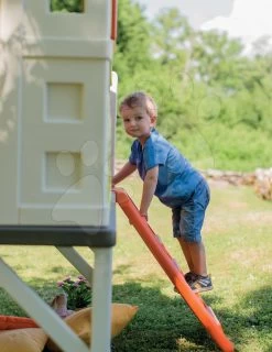 Set Häuschen Auf Säulen Pilings House Smoby Mit 1,5 M Rutsche Und Eine Wasserstraße Adventure Land Ein Abenteuer Unter Einem Wasserfall -Spielzeug Theater Verkäufe 810800 i smoby domcek 11