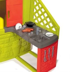 Spielhaus Frozen Disney Playhouse Smoby Mit Einer Lampe Und Einer Küche