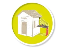 Küche Mit 17 Zubehör Zum Häuschen Smoby Neo Jura Lodge Und Friends House Mit UV-Filter -Spielzeug Theater Verkäufe 810901 g smoby letna kuchynka