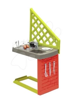 Set Spielhaus Pretty Sunny Flowers House Smoby Mit Spielküche Und Schaukel Mit Sandkasten -Spielzeug Theater Verkäufe 810901 k smoby letna kuchynka