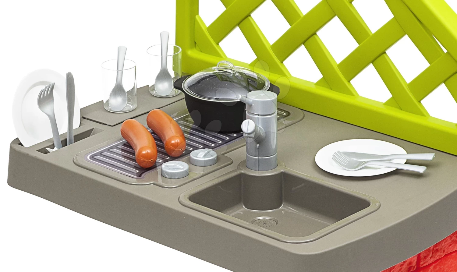 Häuschen My Neo House DeLuxe Smoby Mit Aufbaulösung Und Mit Schaukel Und Tisch 15 Häuschen My Neo House DeLuxe Smoby Mit Aufbaulösung Und Mit Schaukel Und Tisch – Bild 15