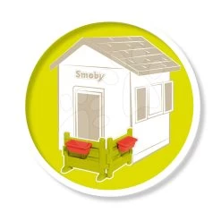 Spielhaus Frozen Disney Playhouse Smoby Mit Einer Küche Unter Einem Sonnenschirm Im Garten -Spielzeug Theater Verkäufe 810904 e smoby plot 2