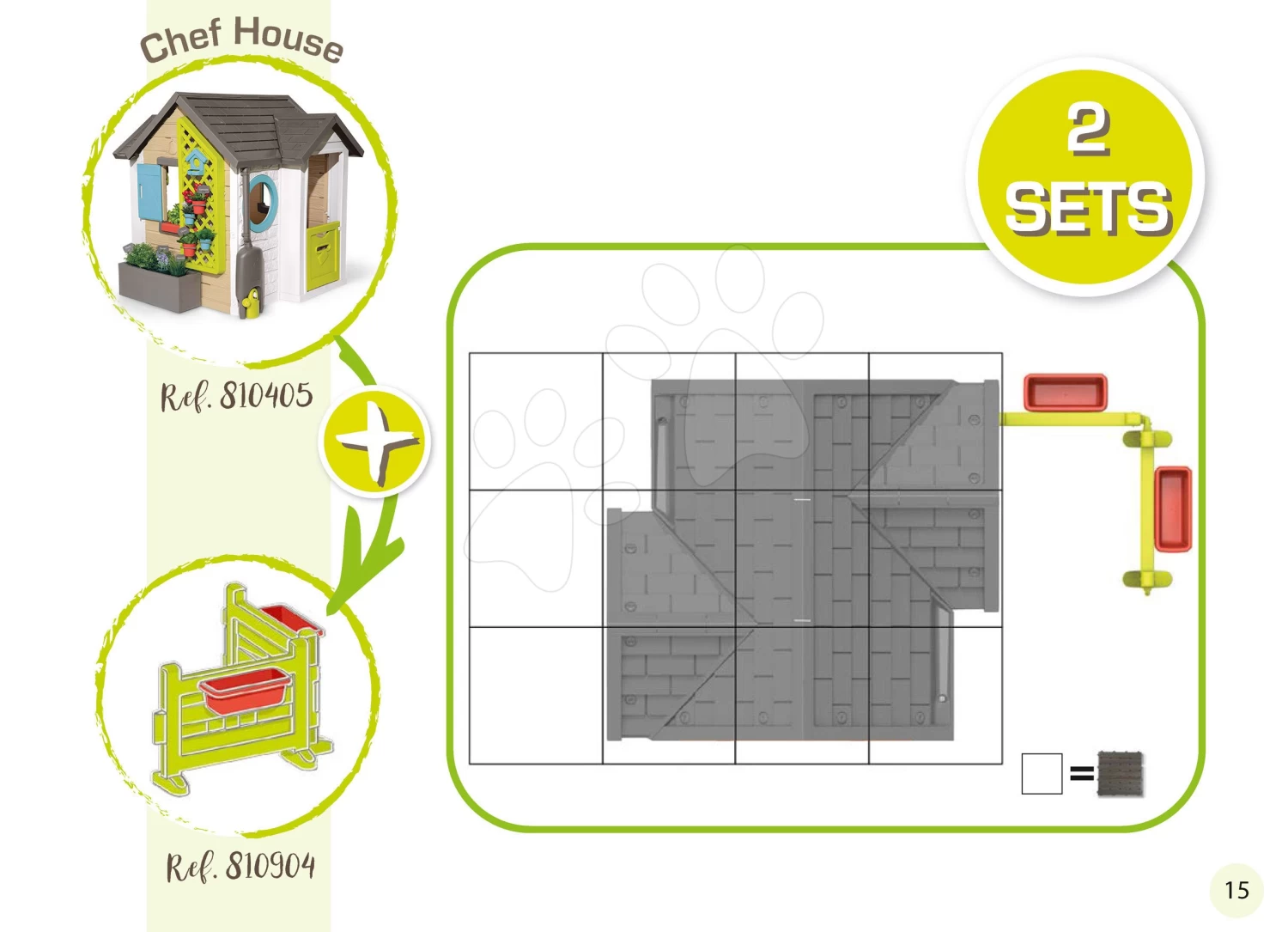 Häuschen Für Den Gärtner Garden House Smoby Erweiterbar Mit Einem Sandkasten Unter Einem Sonnenschirm Ab 24 Monaten 2 Häuschen Für Den Gärtner Garden House Smoby Erweiterbar Mit Einem Sandkasten Unter Einem Sonnenschirm Ab 24 Monaten – Bild 2