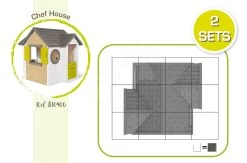 Set Häuschen My Neo House DeLuxe Smoby Mit Klingel Und Grauer Bodenschaukel Katze Ab 24 Monaten -Spielzeug Theater Verkäufe 810907 38 810406 smoby guide 13