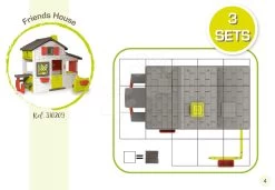 Häuschen Der Freunde Smoby Mit Vorgarten Und UV-Filter -Spielzeug Theater Verkäufe 810907 4 310209 smoby guide 1