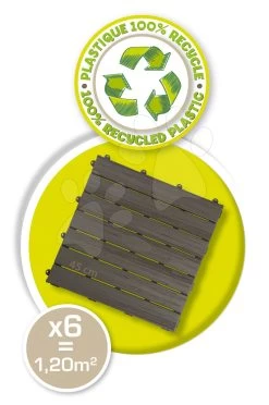 Boden Unter Allen Häusern Smoby Oder Auf Der Terrasse Oder Gehweg Zum Häuschen Set Aus 6 Quadraten 45 * 45 Cm / 1,2 M2 13 Boden Unter Allen Häusern Smoby Oder Auf Der Terrasse Oder Gehweg Zum Häuschen Set Aus 6 Quadraten 45 * 45 Cm / 1,2 M2 -Spielzeug Theater Verkäufe 810907 g smoby podlaha 3