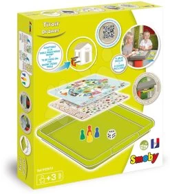 Set Mit 4 Brettspielen Für Einen Picknicktisch Games Drawer Set Smoby In Einem Ordner Abgelegt Ab 3-6 Jahren SM810913 17 Set Mit 4 Brettspielen Für Einen Picknicktisch Games Drawer Set Smoby In Einem Ordner Abgelegt Ab 3-6 Jahren SM810913 -Spielzeug Theater Verkäufe 810913 g smoby hry