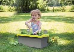 Set Spielhaus Pretty Sunny Flowers House Smoby Mit Einer Küche Und Einem Garten Mit Arbeitsgeräten -Spielzeug Theater Verkäufe 810915 d smoby kvetinac 1