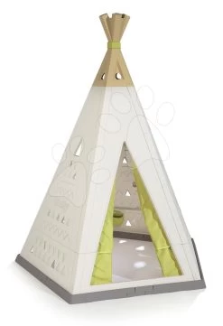 Zelt, Natur Indoor&Outdoor Teepee Evolutive Smoby Einstellbar Mit Blumenzaun Ab 24 Monaten -Spielzeug Theater Verkäufe 811000 o smoby teepee 8