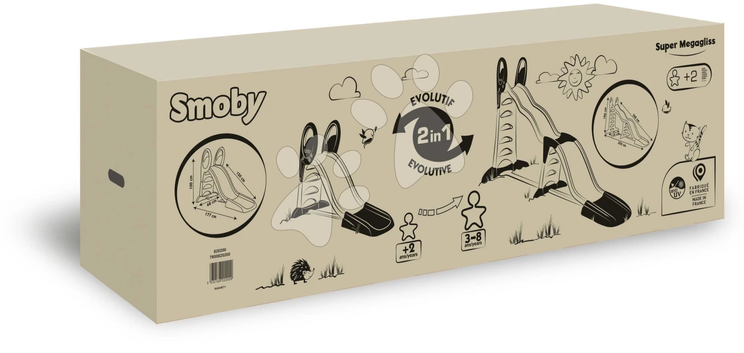 Set Häuschen Priateľov Smoby Mit Der Küche Und Klingel Und Rutsche Super Megagliss 2v1 17 Set Häuschen Priateľov Smoby Mit Der Küche Und Klingel Und Rutsche Super Megagliss 2v1 – Bild 17