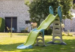 Set Häuschen My Neo House DeLuxe Smoby Mit Klingel, Toboggan XL Rutsche Mit Wasser Und Einer Länge Von 2,3 M Und Schubkarren Set Mit Mäher -Spielzeug Theater Verkäufe 820302 ac smoby smyklavka 1 3