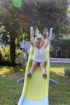 Set Häuschen Der Freunde Von Smoby Mit Küche Und Rutsche Toboggan XL 2,3 M Mit Sandkasten Schmetterling -Spielzeug Theater Verkäufe 820302 x smoby smyklavka 1