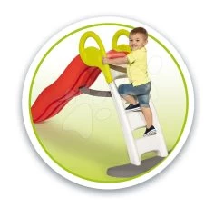 Set Häuschen My Neo House DeLuxe Smoby Mit Klingel Und Hintereingang Und Rutsche Funny Toboggan 2 Meter Ab 24 Monaten -Spielzeug Theater Verkäufe 820402 d smoby smyklavka 7