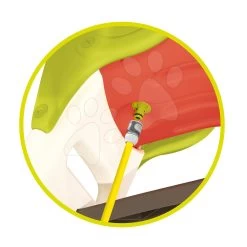 Set Häuschen Jolie Smoby Blau Mit 3 Fenstern Und 2 Jalousien Und Rutsche Mit Wasserdüse Funny Double Toboggan 2 Meter -Spielzeug Theater Verkäufe 820402 h smoby smyklavka 1