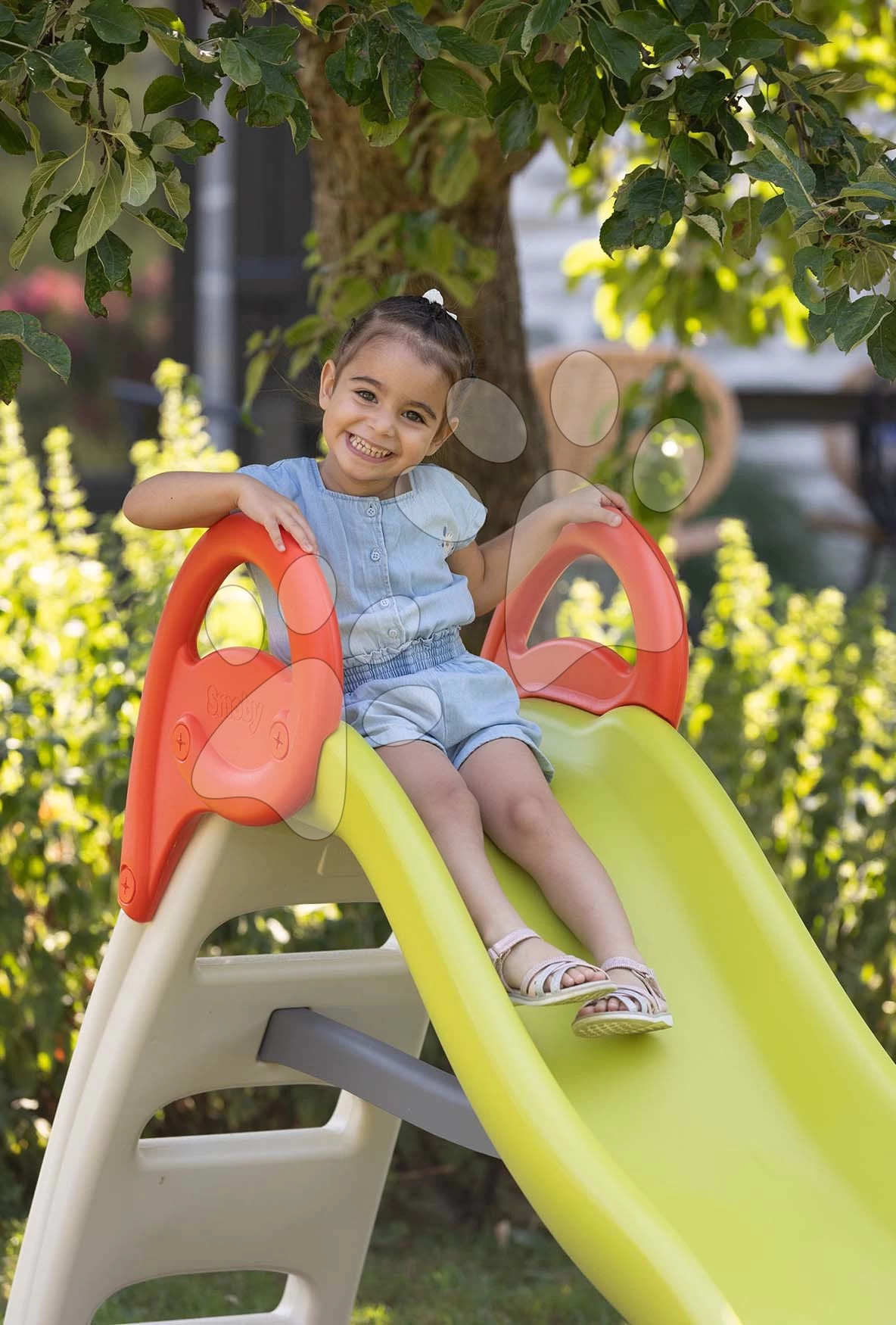 Set Häuschen Der Freunde Von Smoby Mit Küche Und Klingel Und Rutsche Toboggan Funny 2 Meter 6 Set Häuschen Der Freunde Von Smoby Mit Küche Und Klingel Und Rutsche Toboggan Funny 2 Meter – Bild 6