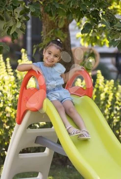 Häuserset Sonne Sunny Smoby Mit Küche Und Garten Mit 2-Meter-Rutsche -Spielzeug Theater Verkäufe 820404 l smoby smyklavka