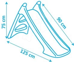 Set Häuschen Pretty Blue Smoby Mit Sommerküche Und Rutsche Toy Story Toboggan XS Mit Wagen Ab 24 Mon -Spielzeug Theater Verkäufe 820617 c smoby smyklavka