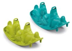 Set Häuschen Pretty Blue Smoby Mit Schiebeladen Und Rutsche Toboggan XS Und Doppelseitiger Schaukel Hund Ab 24 Monaten -Spielzeug Theater Verkäufe 830201 830202 a smoby dog rockers 4