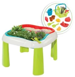 Set Häuschen Der Freunde Von Smoby Mit Küche Und Klingel Und Tisch Gärtner De Jardinage 2in1 -Spielzeug Theater Verkäufe 840101 b smoby stolik zahradnik 1