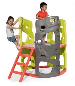 Set Häuschen Smobys Freunde Mit Küche Und Klingel Und Klettergerüst Multiactivity Climbing Tower Smoby Mit Rutsche