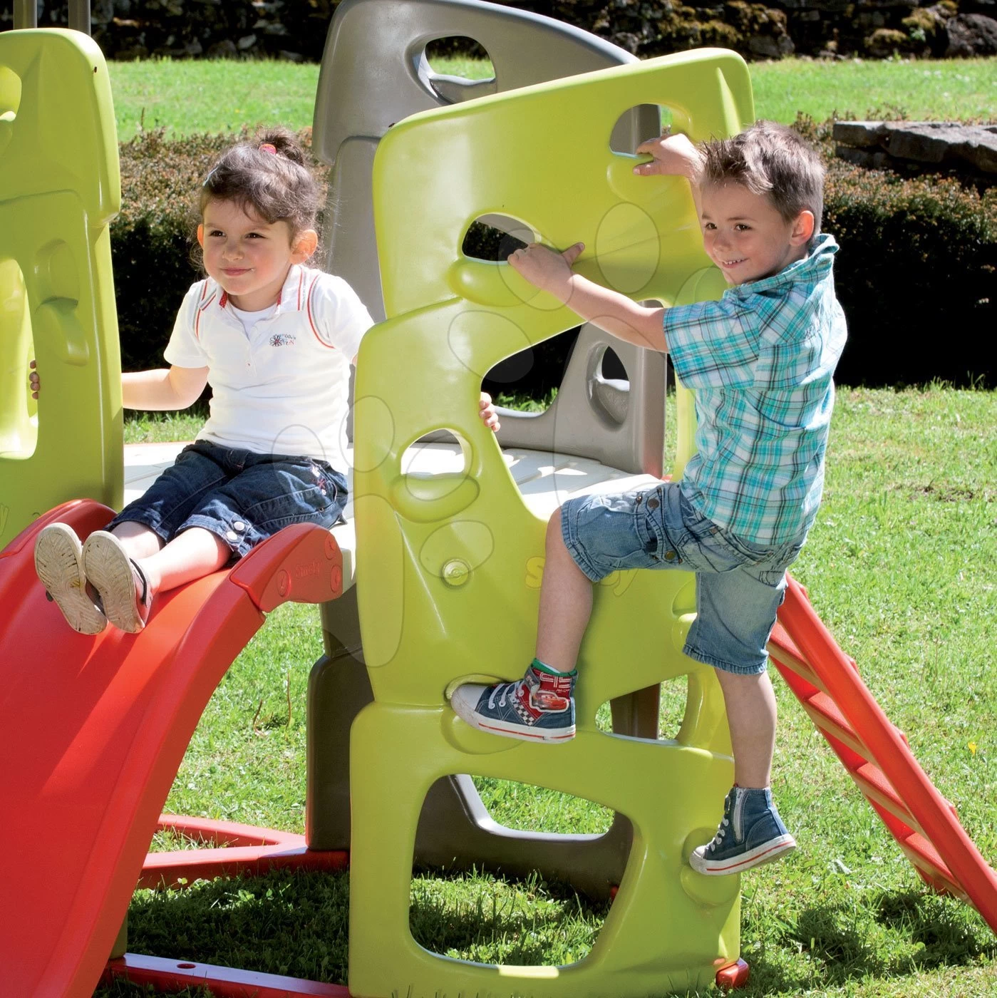 Set Häuschen Der Freunde Von Smoby Mit Vorgarten Und Klettergerüst Multiactivity Climbing Tower Mit Rutsche 9 Set Häuschen Der Freunde Von Smoby Mit Vorgarten Und Klettergerüst Multiactivity Climbing Tower Mit Rutsche – Bild 9