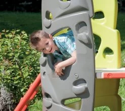 Set Häuschen My Neo House DeLuxe Smoby Mit 2 Türen Und Einem Klettergerüst Multiactivity Climbing Tower Mit Rutsche Ab 24 Monaten -Spielzeug Theater Verkäufe 840204 i smoby preliezacka 2