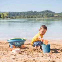 Set Häuschen Pretty Blue Smoby Mit Sommerküche Und Rutsche Toy Story Toboggan XS Mit Wagen Ab 24 Mon -Spielzeug Theater Verkäufe 867018 d smoby vozik 2