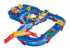 Set Häuschen Der Freunde Von Smoby Mit Küche Und MegaBridge Wasserstraße Mit Bootsdamm Und 2 Segelbooten -Spielzeug Theater Verkäufe 8700001528 a aquaplay draha 1