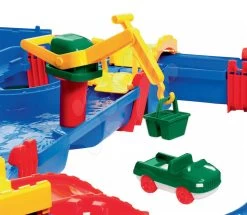 Set Häuschen Auf Säulen Pilings House Smoby Mit 1,5 M Rutsche Und Wasserstraße Mit Staudamm Mit Wasserpumpe Und Brücke Ab 24 Monaten -Spielzeug Theater Verkäufe 8700001528 d aquaplay draha 4