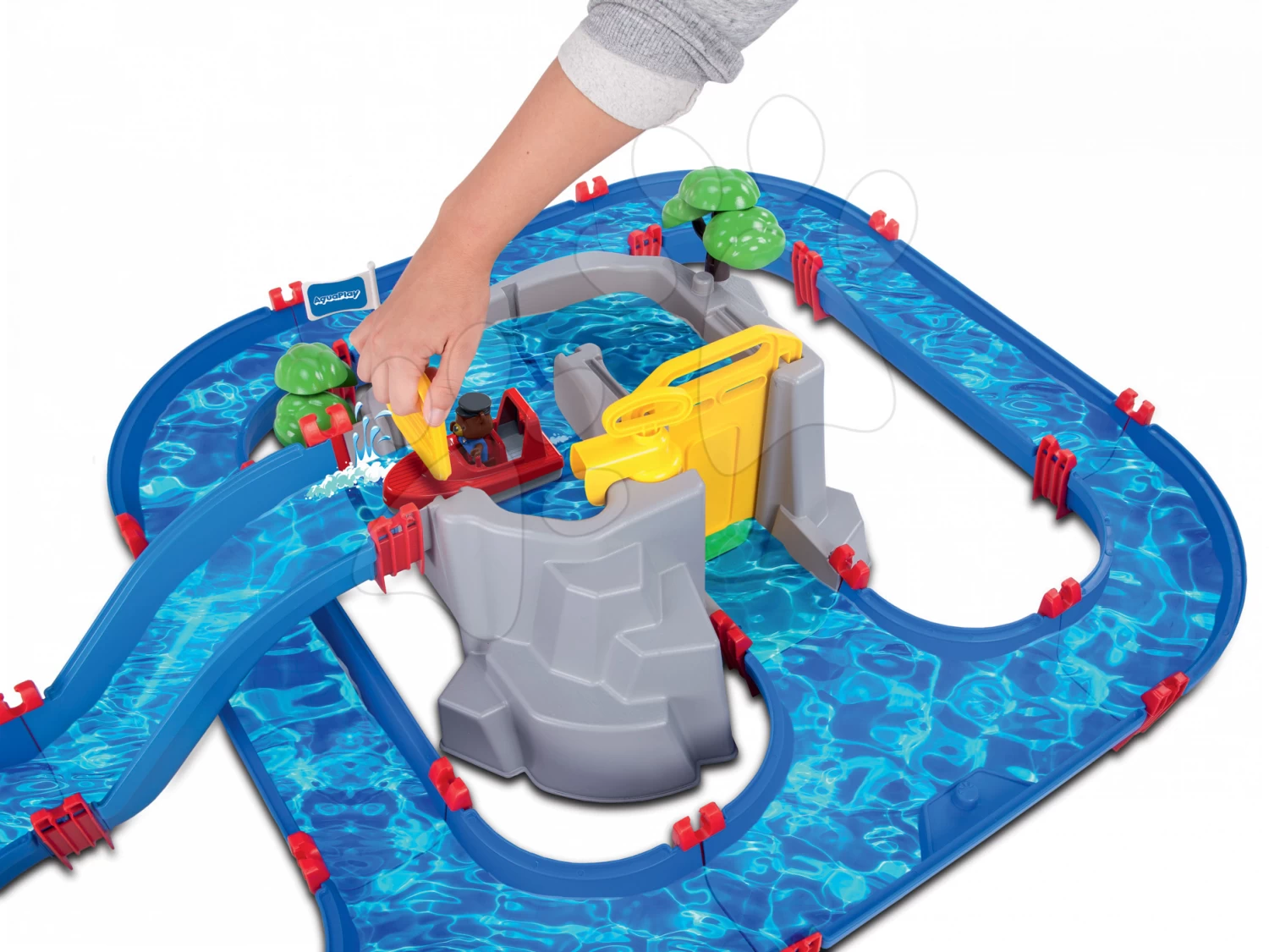 Set Häuschen Pretty Nature Smoby Mit Sommerküche Und Wasserstraße Aquaplay Mountain Lake Ab 24 Mon. 18 Set Häuschen Pretty Nature Smoby Mit Sommerküche Und Wasserstraße Aquaplay Mountain Lake Ab 24 Mon. – Bild 18