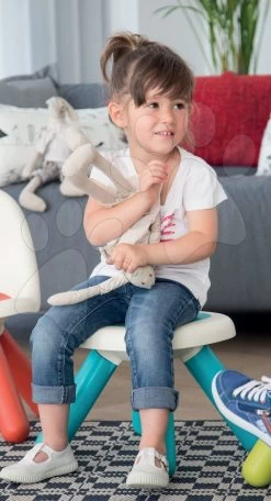 Set Häuschen Gärtner Maison Neo Floralie Smoby Und Picknicktisch Mit Zwei KidChair-Stühlen -Spielzeug Theater Verkäufe 880100 880200 j smoby stolicky